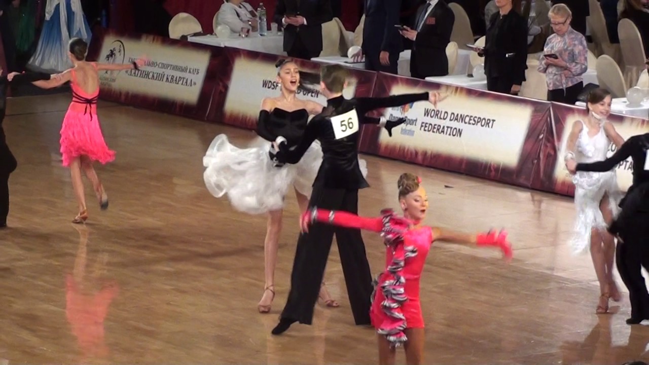 Юниоры 1 Латина 1/4 Джайв Nikitin Nikita - Moraru Natalia quickstep isn't responding
