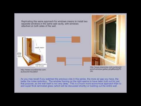 Drum Room Construction Part 7 Soundproof Window And First