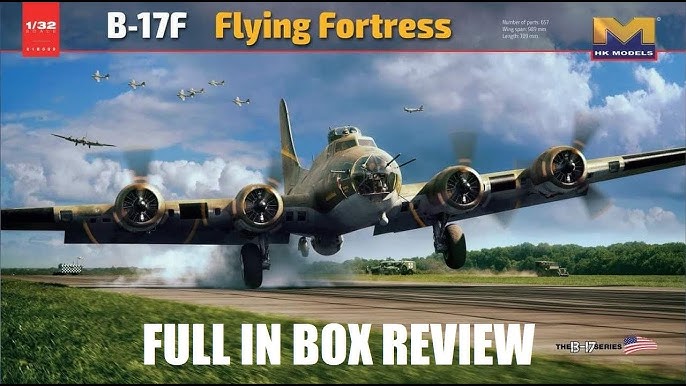 HK Models 1/48 scale B-17G “Tape Up” review. 
