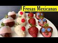 How to make Mexican strawberries (Fresas Mexicanas) |Moonlight Sweets