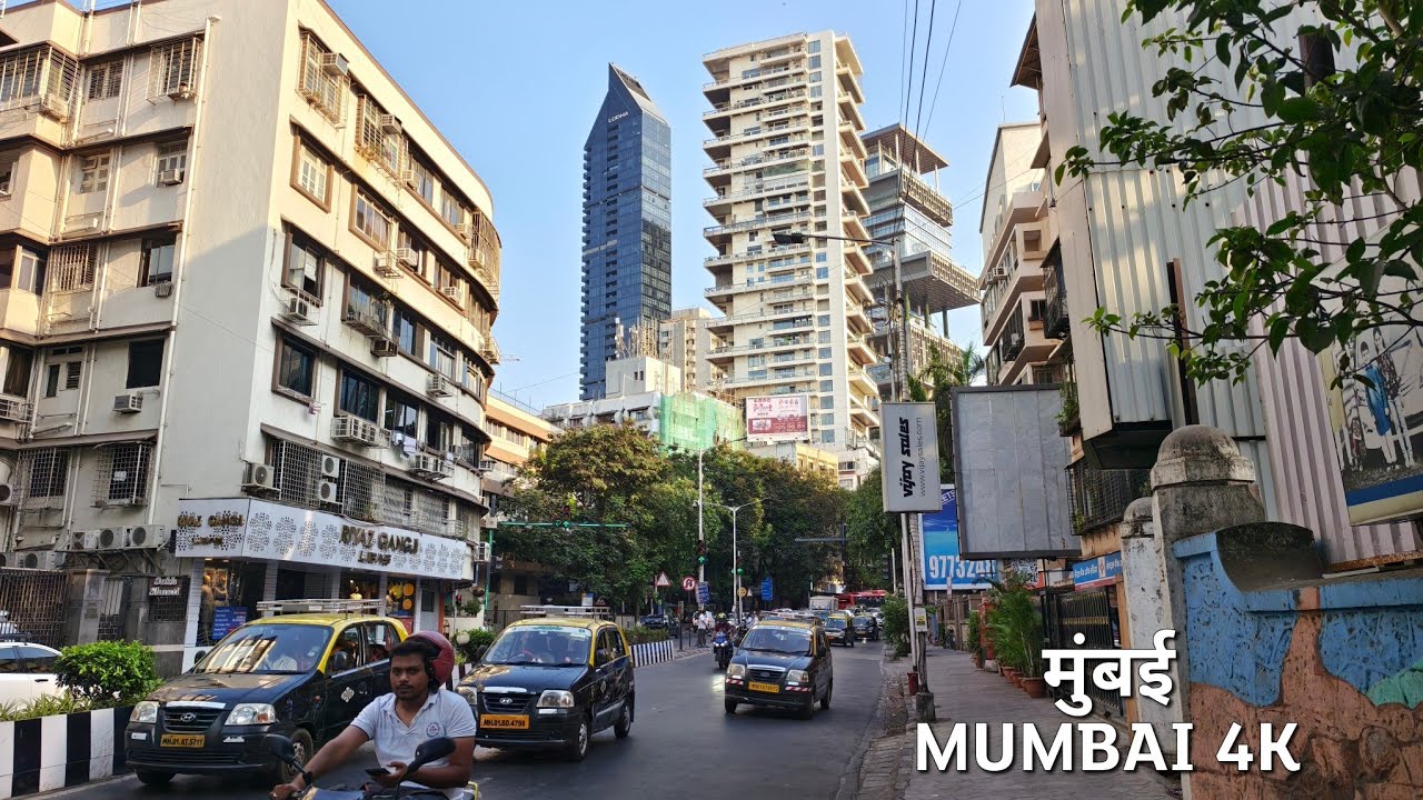 MUMBAI'S Pedder Road | Relaxing Walk in the Elite South Mumbai❤️ | Antilia✨ | INDIA🇮🇳 Walking Tour