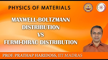 Maxwell-Boltzmann Distribution Vs Fermi-Dirac Distribution