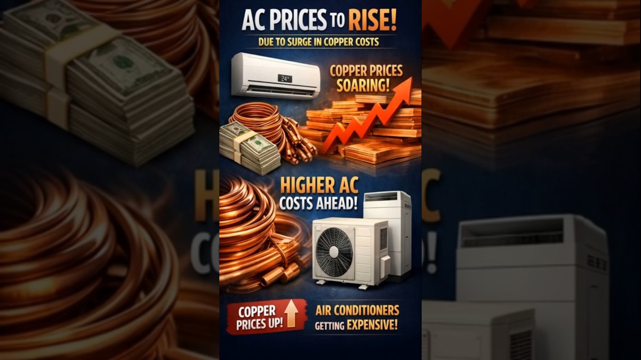 AC Buy Karna Mehnga Kyon Ho Raha Hai? | Copper Price Boom & 2026 AC Cost