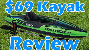 Intex Challenger K1 Kayak Review (Cheap & Easy To Use)