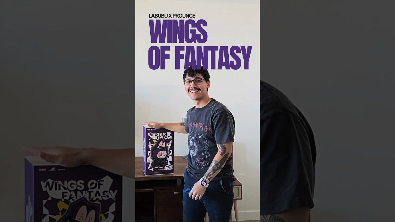 LABUBU UNBOXING GONE WRONG 👀💜 - LABUBU x PRONOUNCE WINGS OF FANTASY Plush 