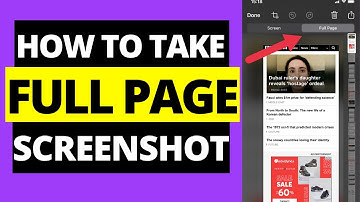 How To Take FULL Page Screenshots On iPhone (Scrolling Screenshot) - 2021