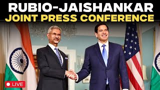 LIVE: Marco Rubio, EAM Jaishankar joint News conference I India- US Talks I Trade I Defence