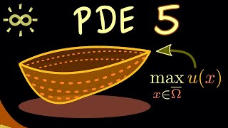 Partial Differential Equations 5 | Maximum Principle for Harmonic Functions [dark version]