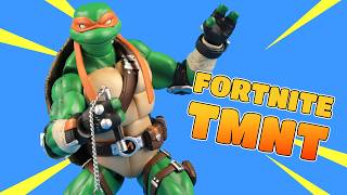 THEY'RE HERE! Fortnite TMNT Mikey | NECA