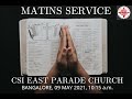 Matins Service