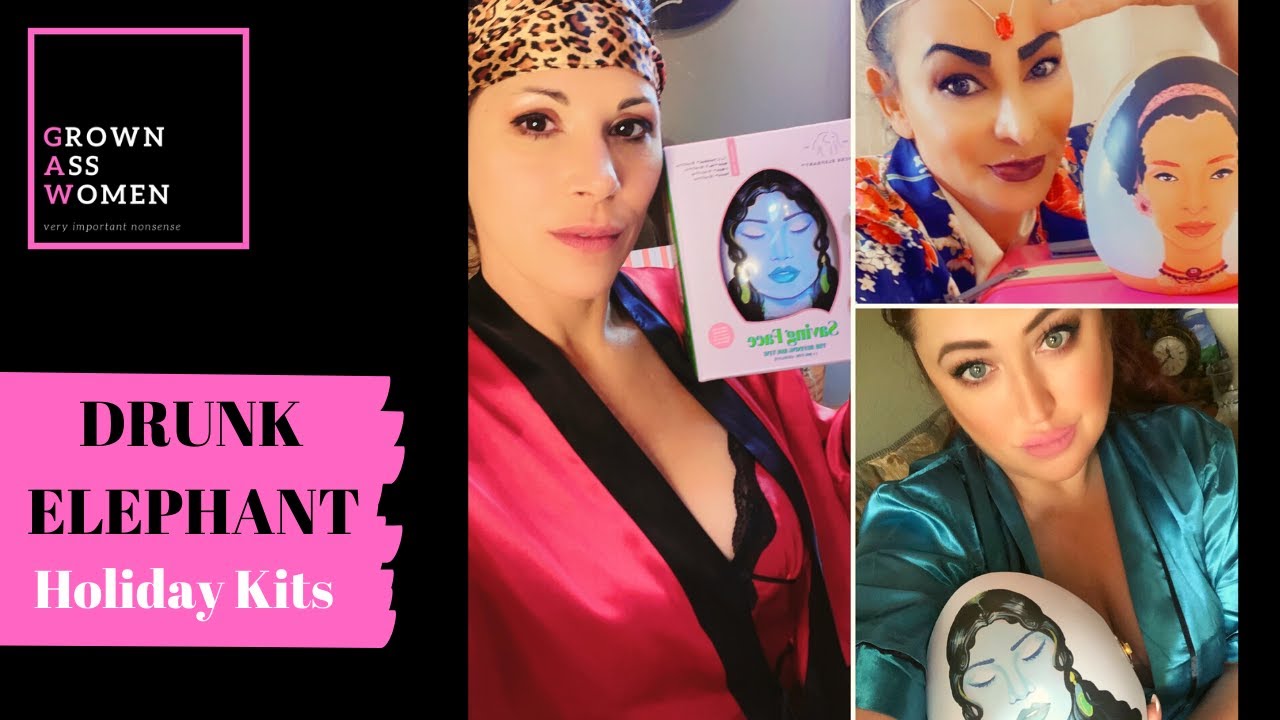 Drunk Elephant Skincare Holiday Kits | GAW TV (Ep.78) with Mickie James, SoCalVal & Lisa Marie Varon