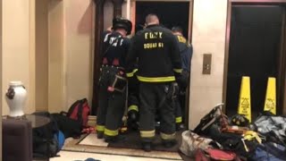 Man Crushed to Death by Falling Elevator