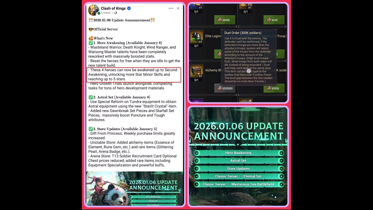 Clash of Kings: NEW UPDATE.