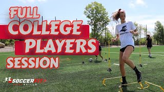 Famous FULL SOCCER SESSION WITH BIG-TIME COLLEGES PLAYERS Net Worth