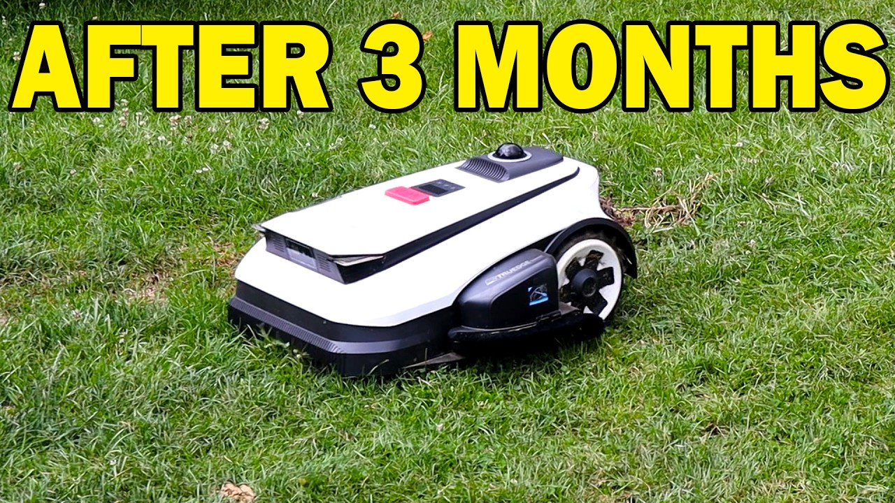 EcoVacs Goat A3000 LiDAR Pro after 3 months of yard mowing - YouTube