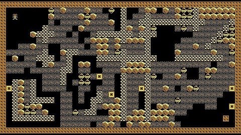 Boulder Dash for fun - Sendy Dash 1 Cave 2