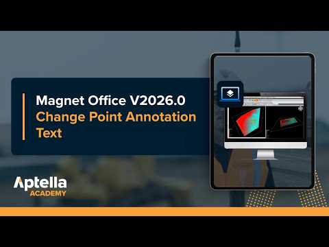 Magnet Office V2026.0 – Change Point Annotation Text