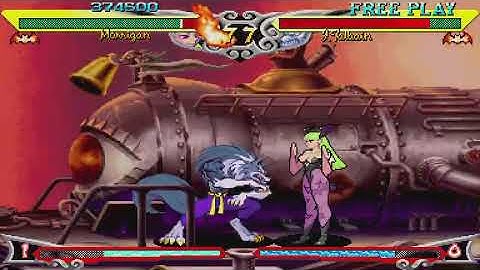 CAPCOM FIGHTING COLLECTION - Vampire Savior: The Lord of Vampire - Morrigan Aensland Arcade Mode