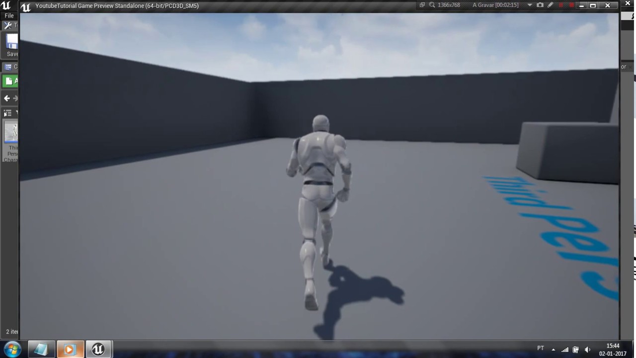 Unreal Engine 4 Tutorials - Basic Sprint - YouTube