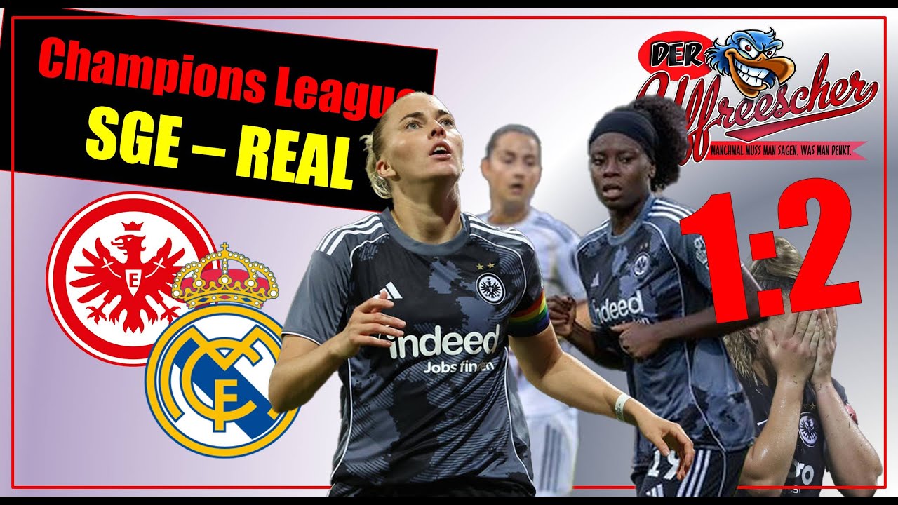 Eintracht Frankfurt Frauen  vs. Real Madrid Feminino - CL Hinspiel - Impressionen!
