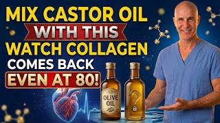 Senior's Never Use Castor Oil Alone! Mix This Oil to Boost Collagen & Fades Wrinkles|| Dr. Mandell