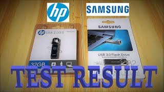 32Gb Flash Drive Test Hp & Samsung