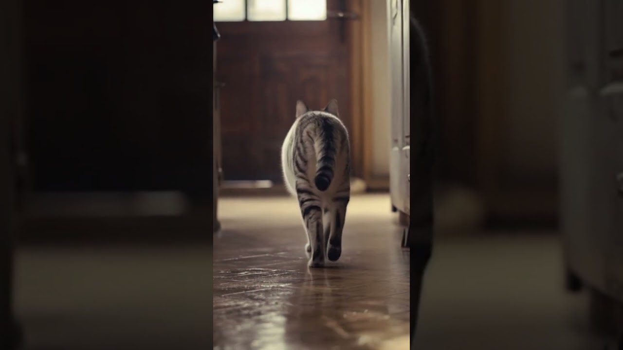 Nothing was holding him back 🐾