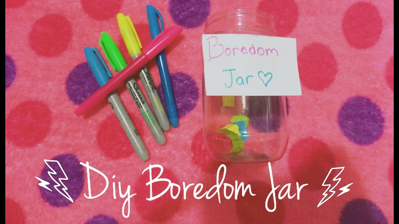 DIY Boredom Jar! YouTube