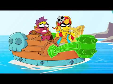 ⚓ PIRATIX SHARK TREASURE 🏴‍☠️ EP. 7 - TREASURE CAVE | CARTOONS FOR CHILDREN