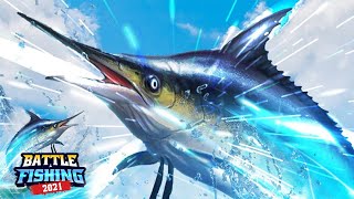 Battle Fishing 2021 Gameplay - New Fishing Game バトルフィッシング2021 战斗钓鱼2021 real fishing simulator screenshot 1
