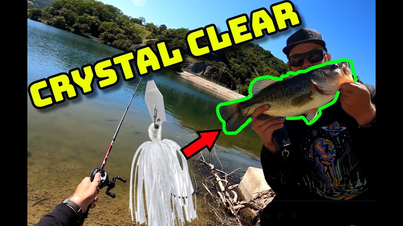 Fishing ALMADEN Reservoir FIRST Time! (San Jose Bass Fishing) Bass