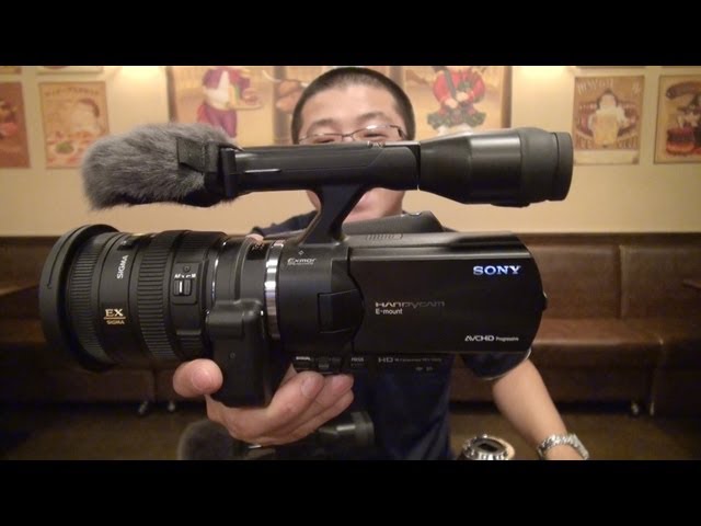 SONY NEX VG マウントアダプター LA EA2・LA EA1 製品比較   YouTube