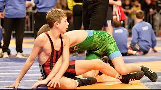 U15 D. Dajuras (LTU) vs R. Liudvikauskas (LTU) 48kg. Greco-roman youth boys wrestling.