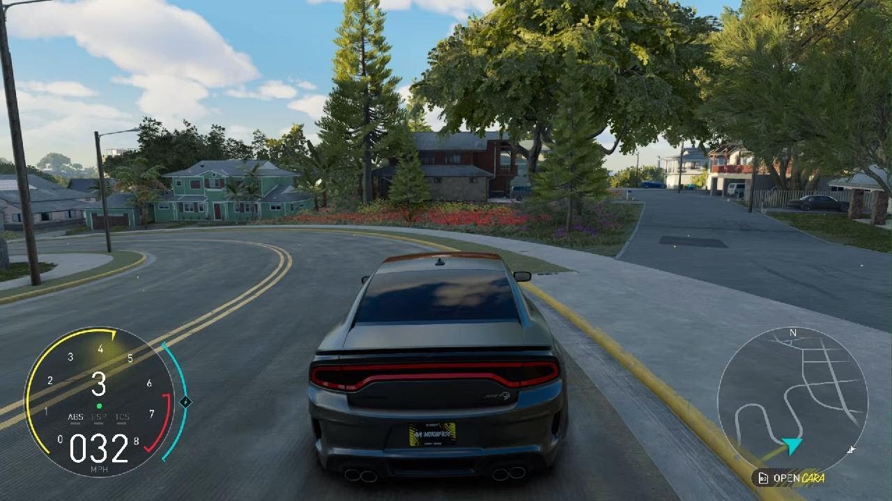 Semi realistic driving hellcat Redeye wide body