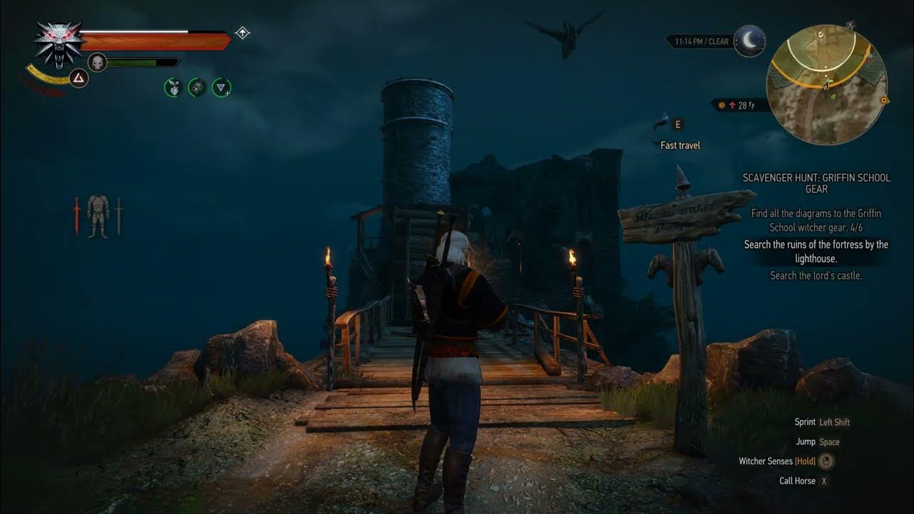 Witcher 3 How to get the Hidden Treasure at Lornruk Lighthouse YouTube
