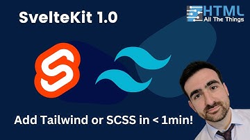Add TailwindCSS or SCSS to your Sveltekit 1.0 project