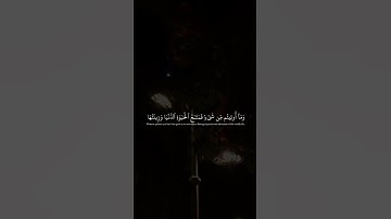 وَما أوتيتُم مِن شَيءٍ فَمَتاعُ الحَياةِ الدُّنيا وَزينَتُها || سورة القصص || ماهر المعيقلي