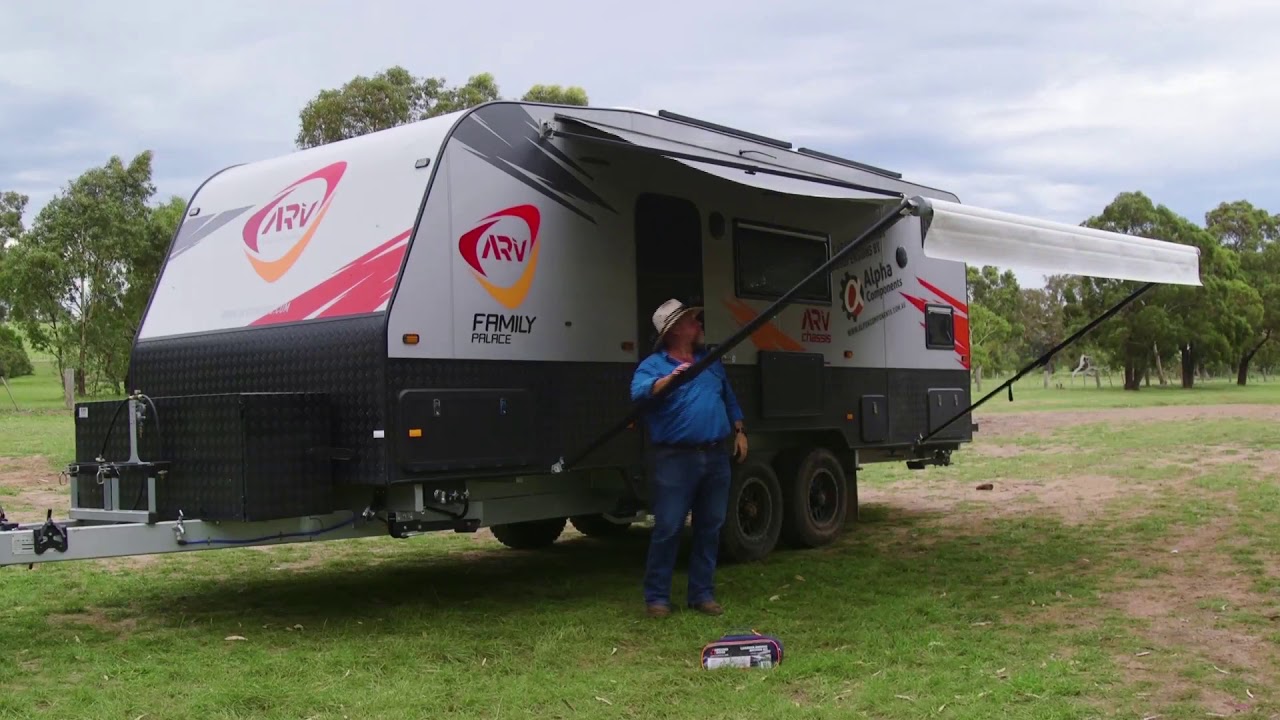 Caravan Awning Anchor Kit YouTube