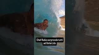 chef rubio sorprende tutti ad ostia lido