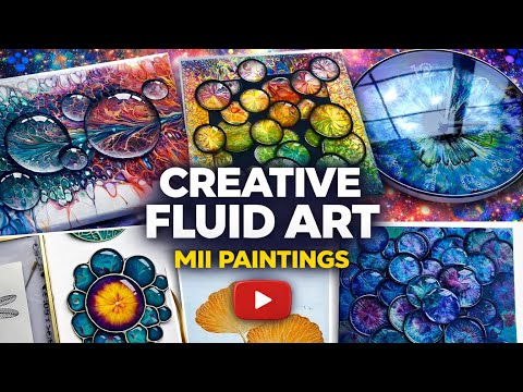Best of fluidart painting tutorials best choice for creative person