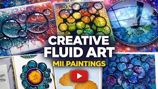 Best of fluidart painting tutorials best choice for creative person
