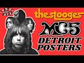 A tour of original the stooges  mc5  detroit posters tasty records altrincham