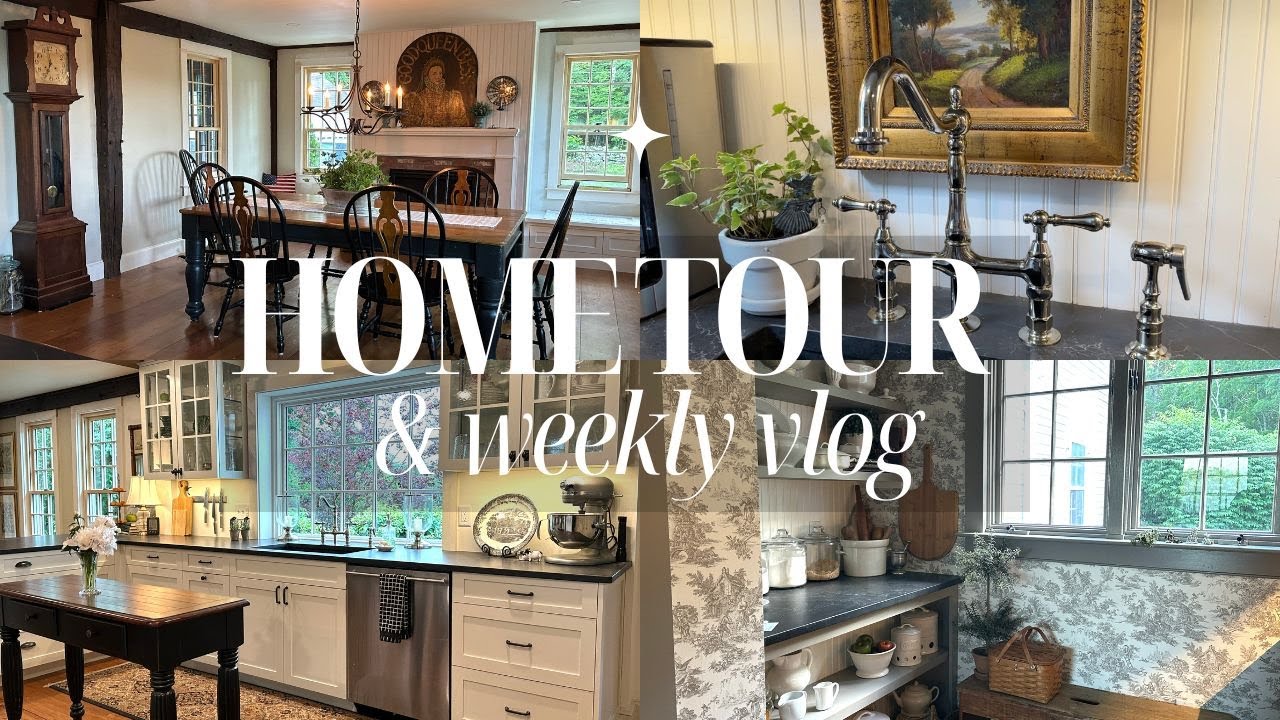 Экскурсия по дому, в котором я все еще работаю над несколькими комнатами, в рамках моего еженедел...