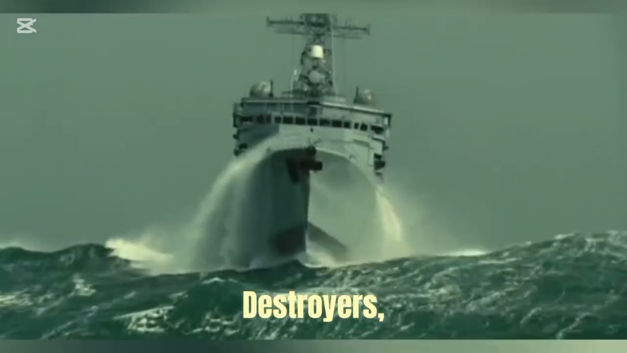 “How Strong Are Warships? The Wave Resistance Will Blow Your Mind! 🌊😳🚢” 