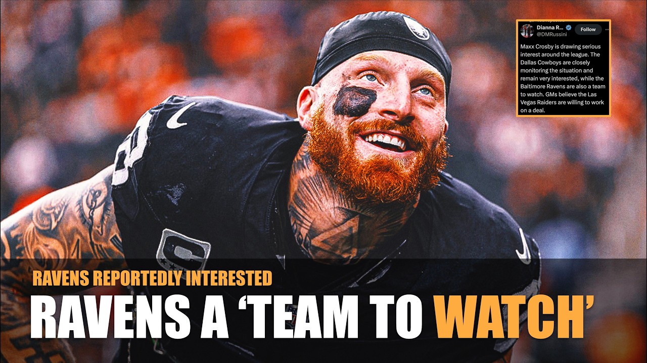 REPORT: Ravens Linked To Maxx Crosby Trade AGAIN