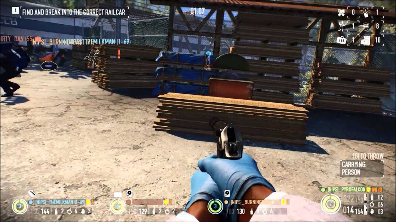 How to Stealth Train Heist