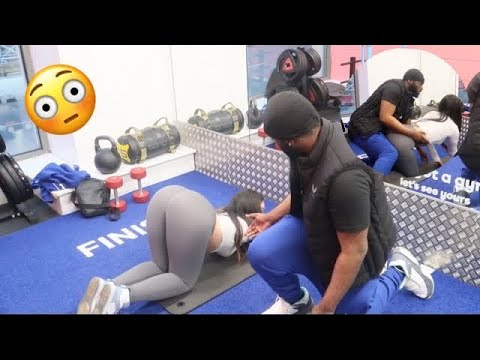MET HER AT THE GYM AND WE DID YOGA😍 *GETS CRAZY👀*…