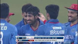 Karim Janat’s Fantastic five-wicket haul against West Indies | ACB