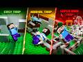 Steve &amp; AlexTesting Trap Maze Build Hack - Alex &amp; Steve Life | Lego Stop Motion | Minecraft