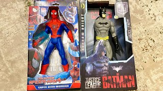 Heroes Unleashed: Unboxing ASMR with Spiderman and Batman Toys! 🦸‍♂️🕷️ #ASMR #spiderman #batman